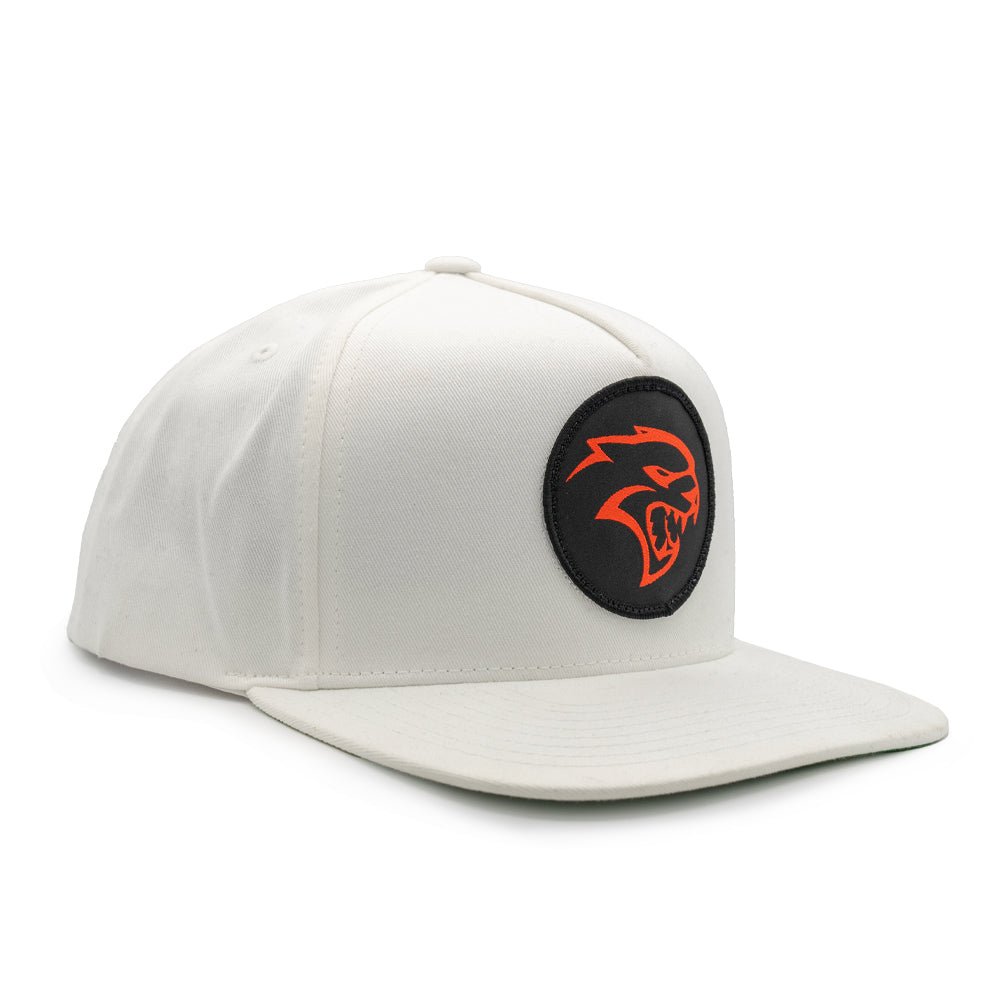 Hellcat Logo Patch Hat White - Speedlogix
