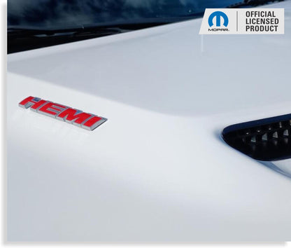 Hemi Emblem Overlay Decals (pair) - 09 - 10 Challenger RT - Speedlogix