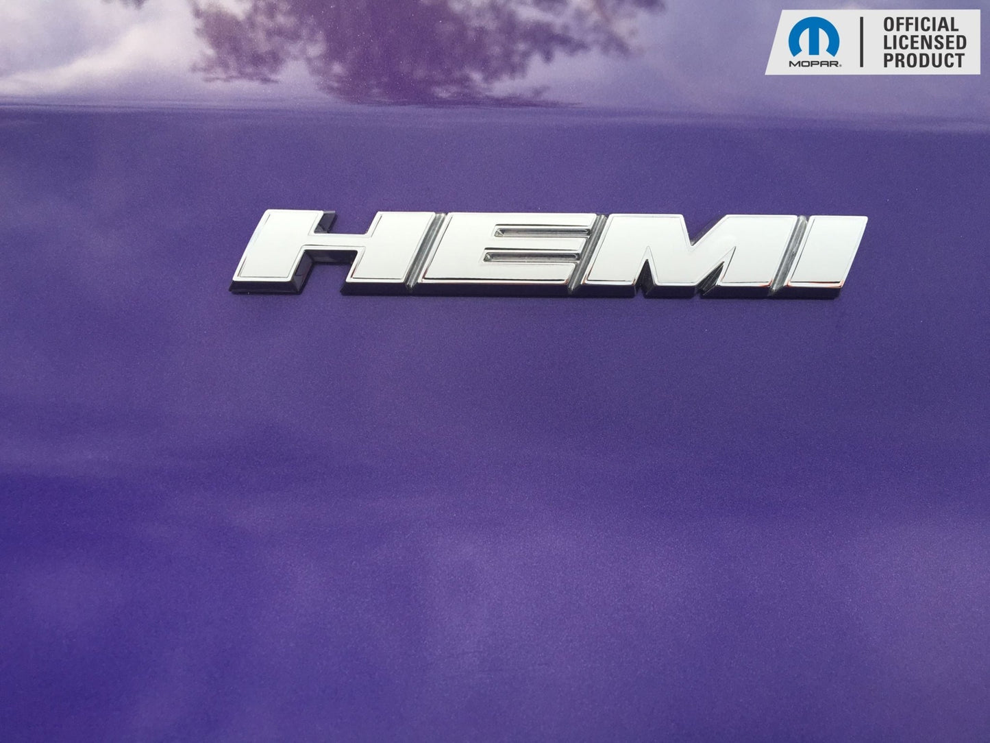 Hemi Emblem Overlay Decals (pair) Dodge Challenger - Speedlogix