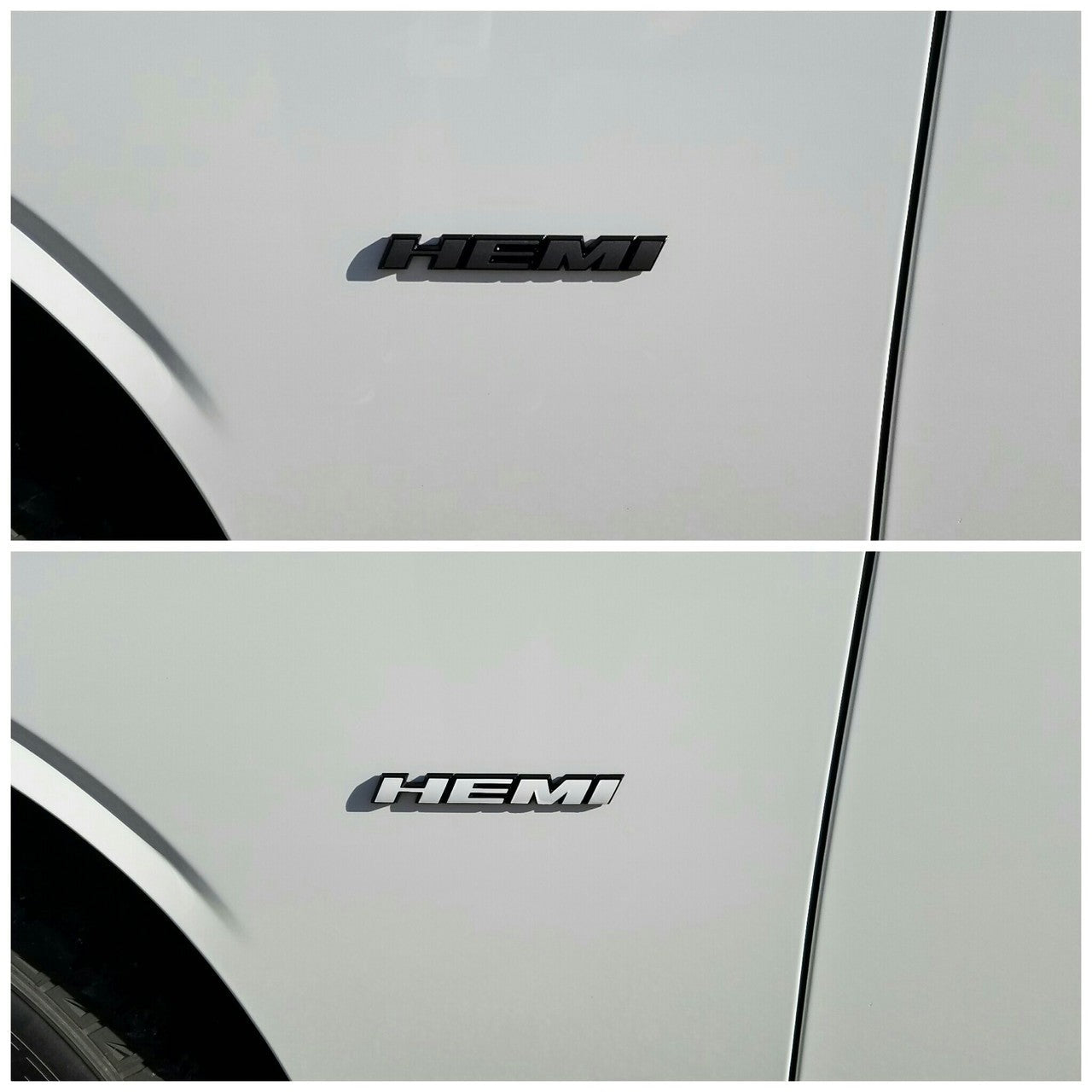 Hemi Emblem Overlay Decals (pair) Dodge Challenger - Speedlogix