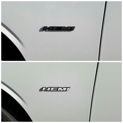 Hemi Emblem Overlay Decals (pair) Dodge Challenger - Speedlogix