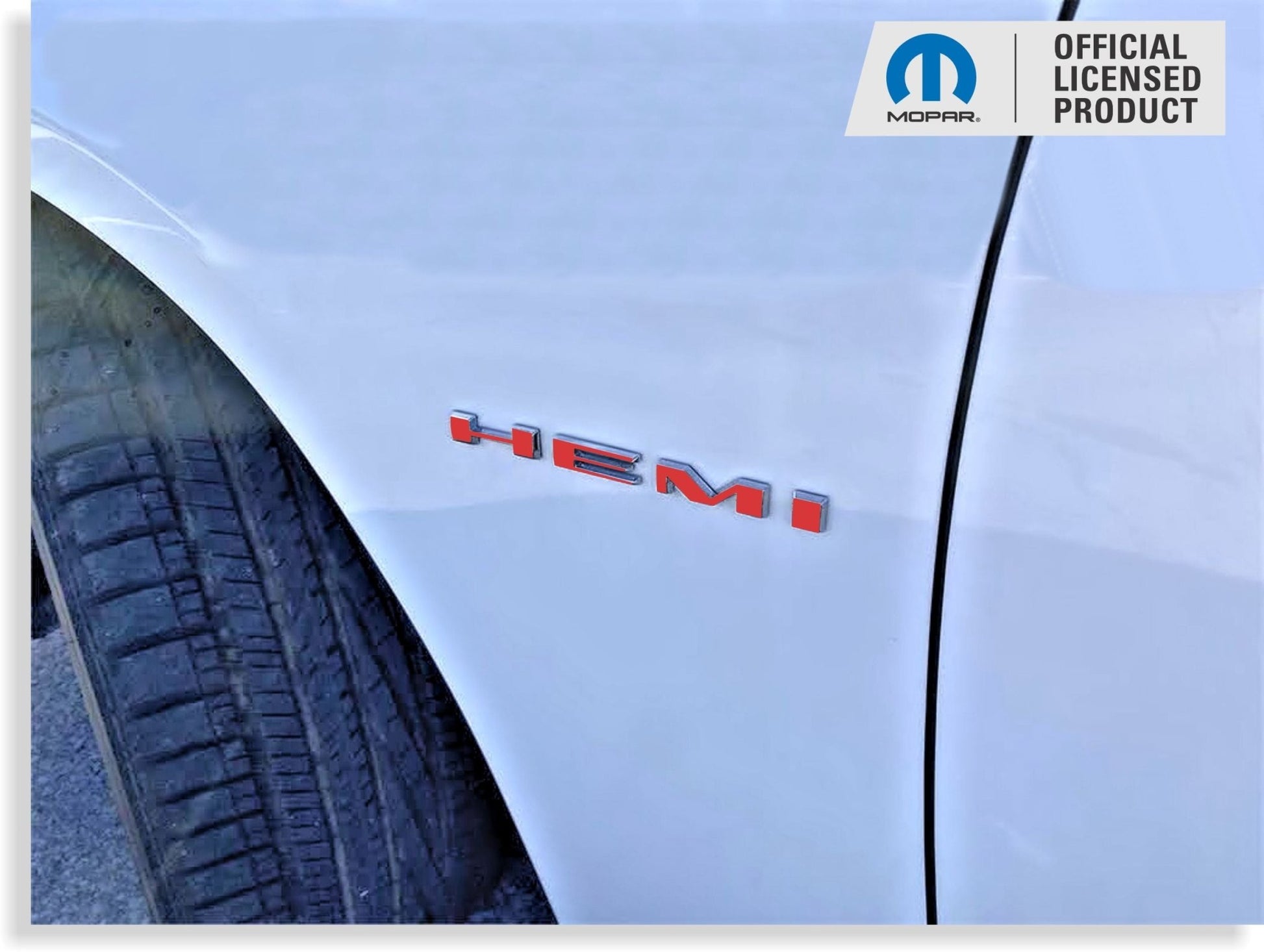 Hemi Fender Emblem Overlay Decals (pair) - 2020 - 2022 Charger R/T - Speedlogix