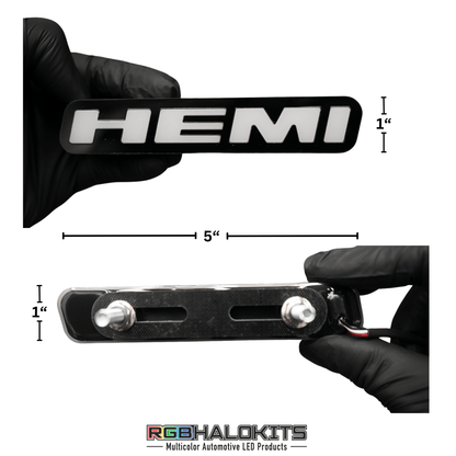 Hemi LED Badge (Multicolor Flow) - Speedlogix
