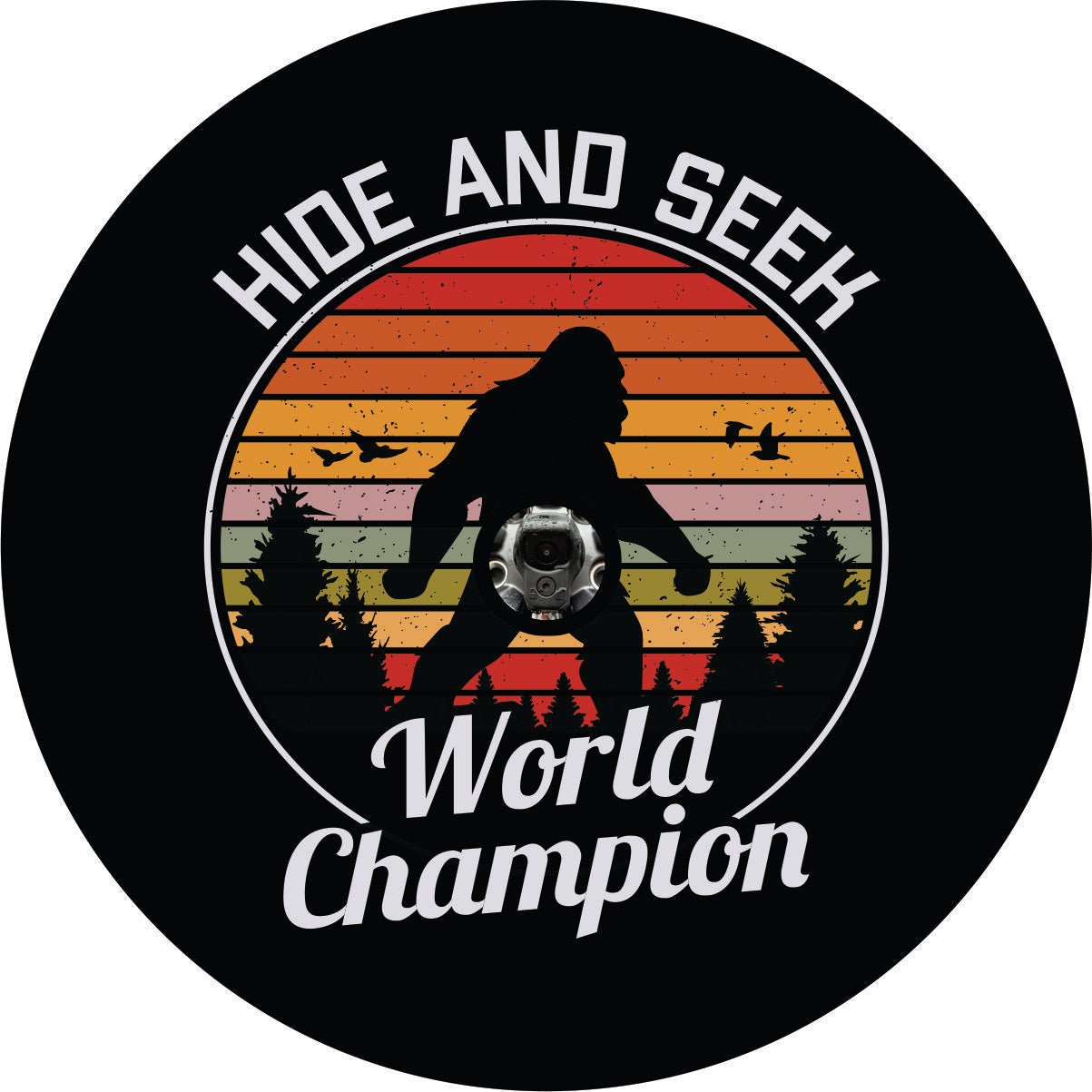 Hide and Seek World Champion Bigfoot Bronco Spare Tire Cover - Speedlogix