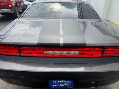 Hood And Bumper Stripe Decals for 2008 - 2014 Dodge Challenger - Speedlogix