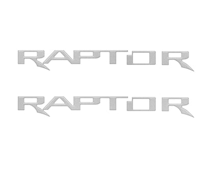 Hood Cowl Emblem Inserts Fits 2021 - 2026 Ford F - 150/Bronco Raptor - Speedlogix