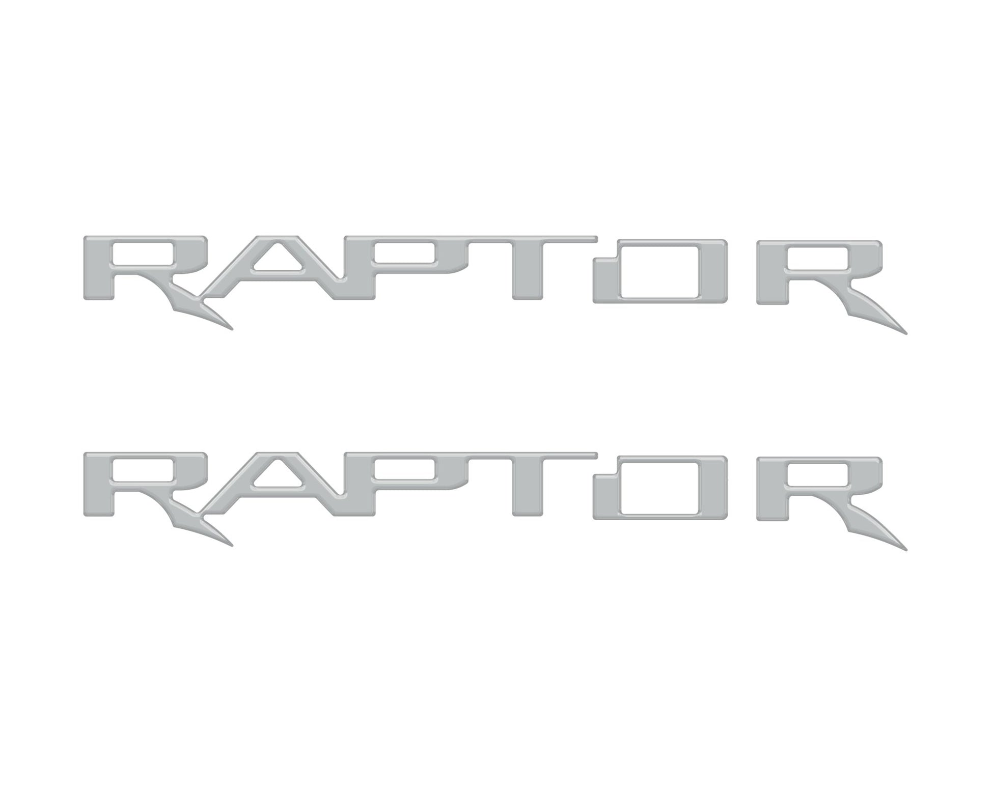 Hood Cowl Emblem Inserts Fits 2021 - 2026 Ford F - 150/Bronco Raptor - Speedlogix