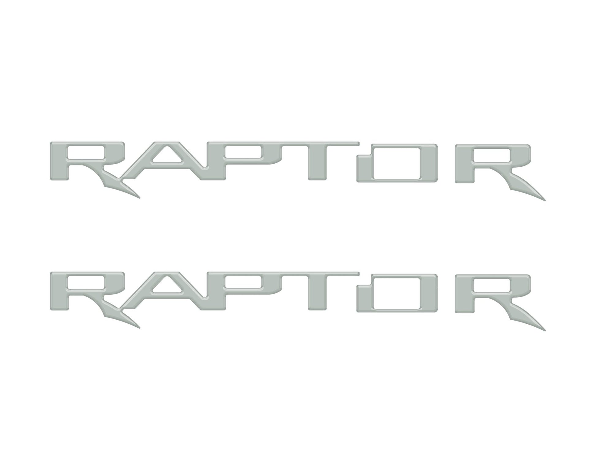 Hood Cowl Emblem Inserts Fits 2021 - 2026 Ford F - 150/Bronco Raptor - Speedlogix