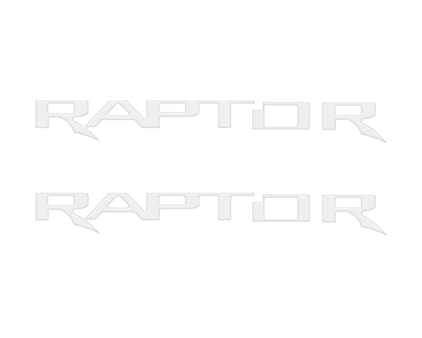 Hood Cowl Emblem Inserts Fits 2021 - 2026 Ford F - 150/Bronco Raptor - Speedlogix
