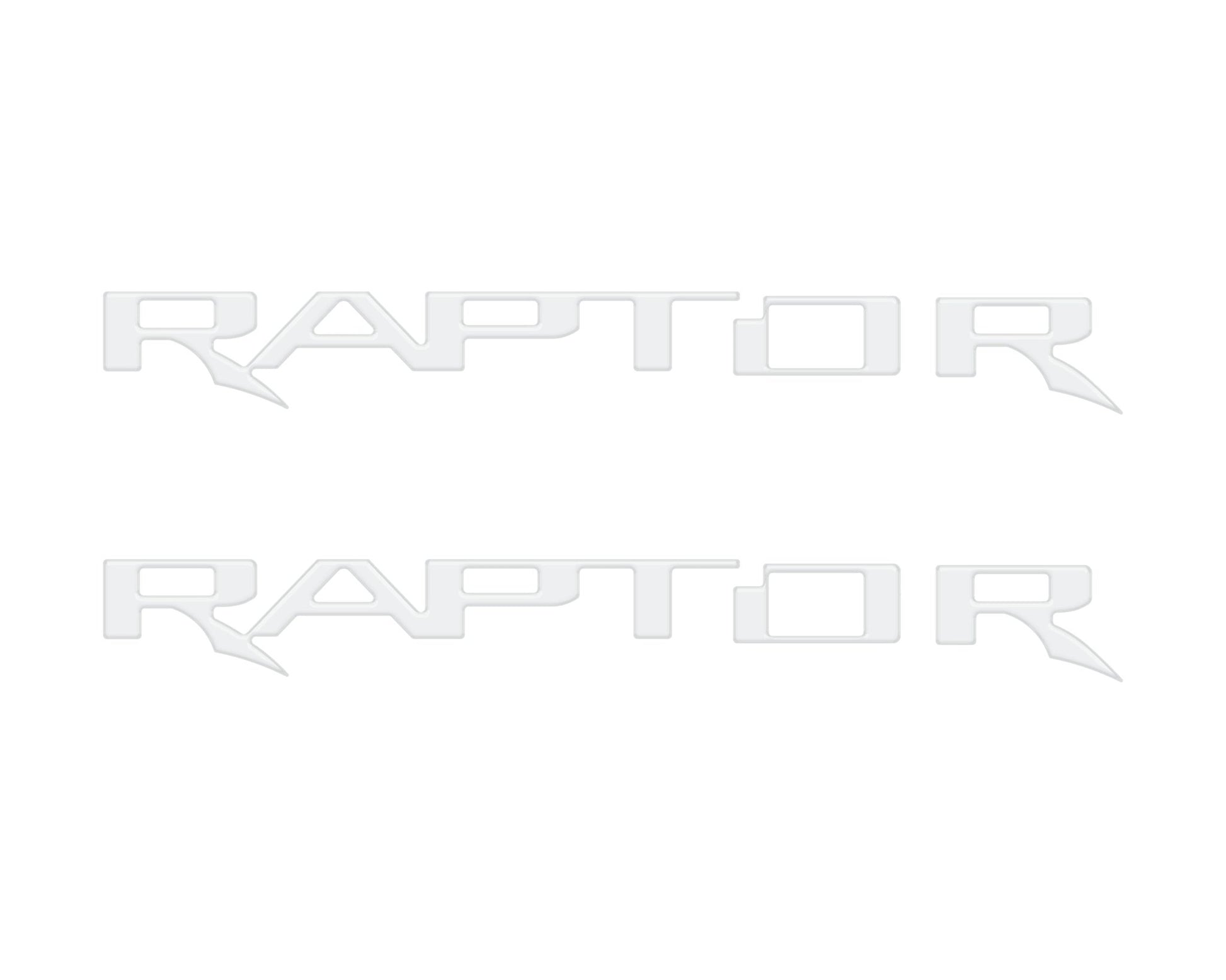 Hood Cowl Emblem Inserts Fits 2021 - 2026 Ford F - 150/Bronco Raptor - Speedlogix