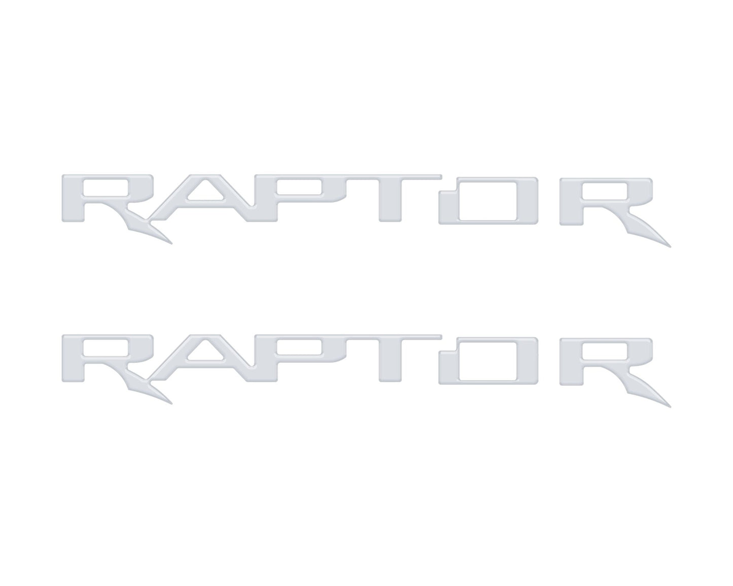 Hood Cowl Emblem Inserts Fits 2021 - 2026 Ford F - 150/Bronco Raptor - Speedlogix