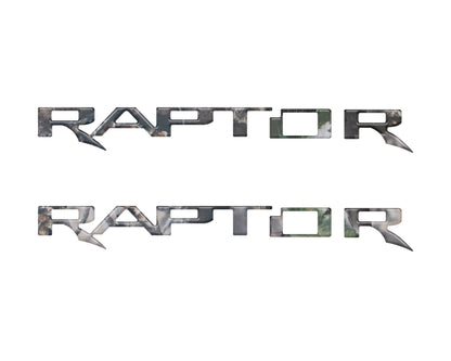 Hood Cowl Emblem Inserts Fits 2021 - 2026 Ford F - 150/Bronco Raptor - Speedlogix