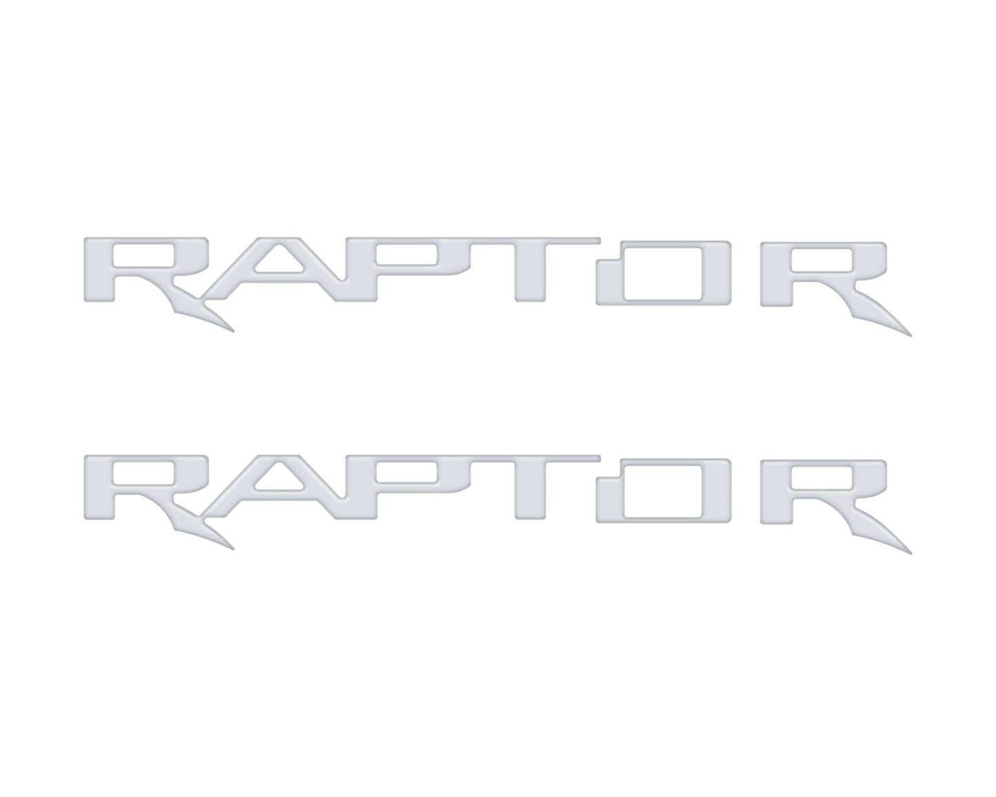 Hood Cowl Emblem Inserts Fits 2021 - 2026 Ford F - 150/Bronco Raptor - Speedlogix