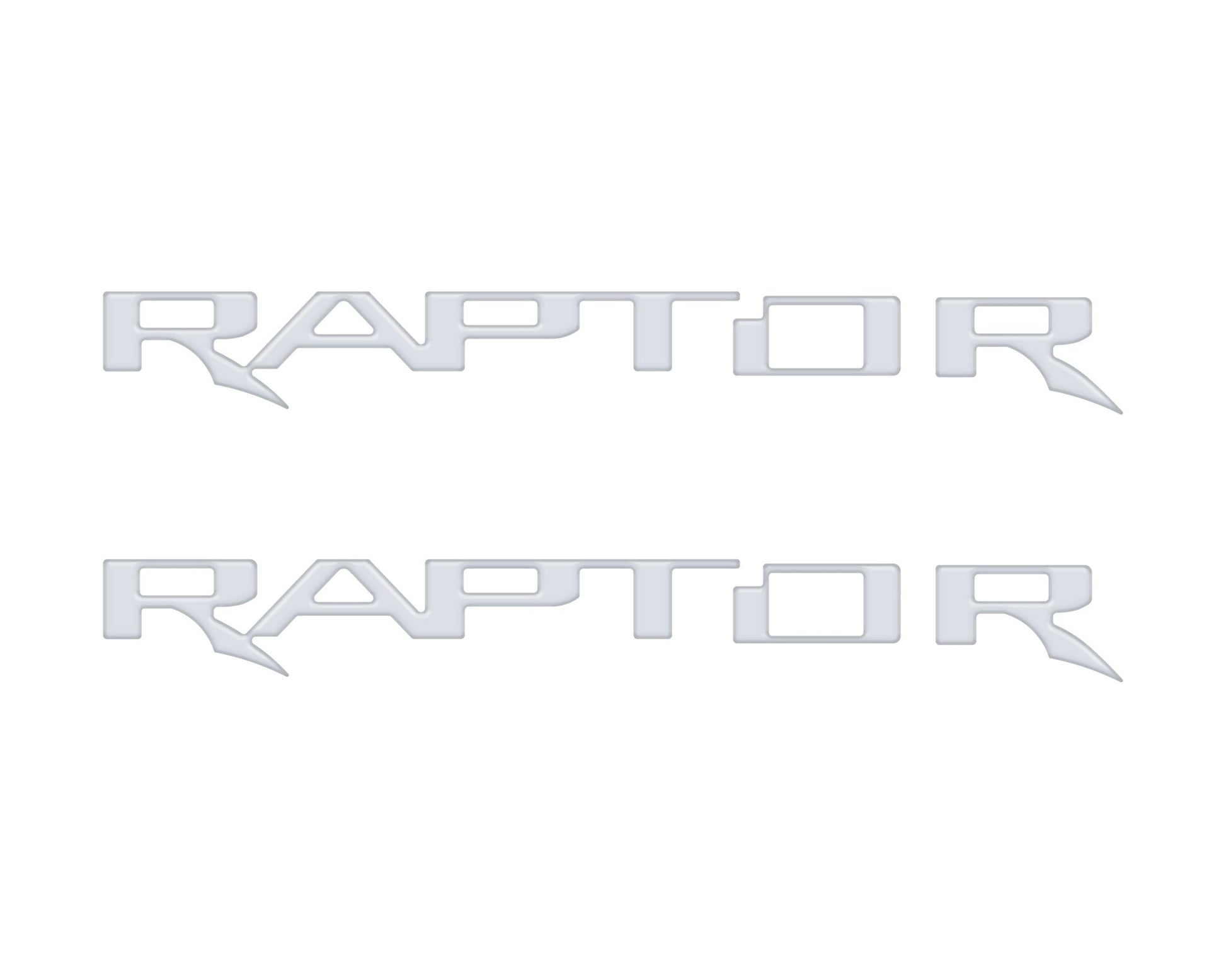 Hood Cowl Emblem Inserts Fits 2021 - 2026 Ford F - 150/Bronco Raptor - Speedlogix