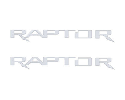 Hood Cowl Emblem Inserts Fits 2021 - 2026 Ford F - 150/Bronco Raptor - Speedlogix