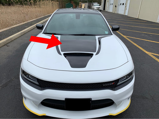 Hood Decal Cover for 2015 - 2021 Dodge Charger - Speedlogix