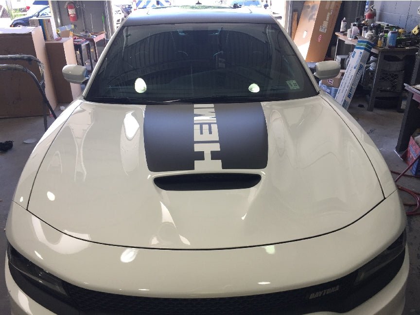 Hood Decal Cover for 2015 - 2021 Dodge Charger - Speedlogix
