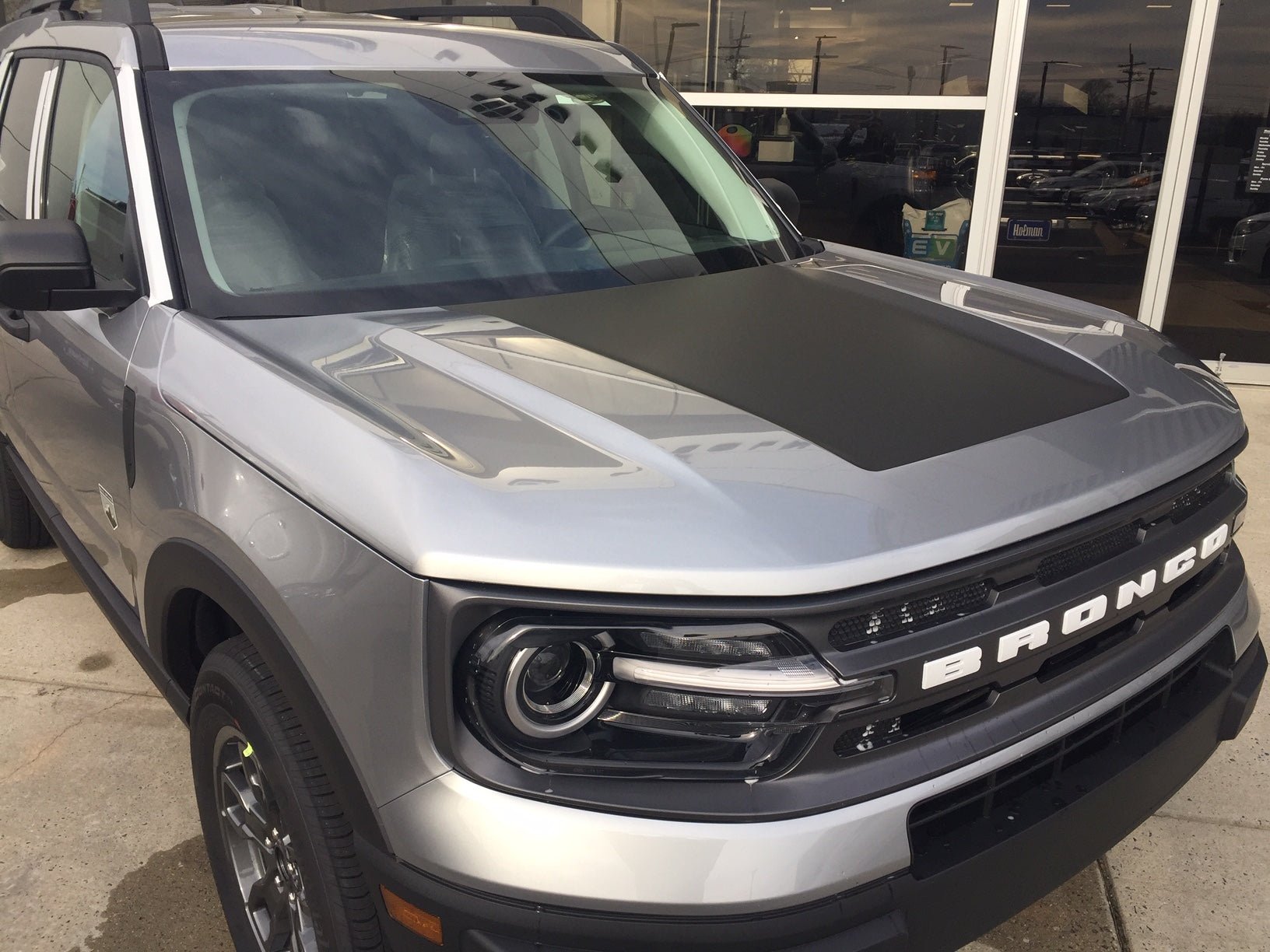 Hood Decal Cover for 2021 - 2025 Ford Bronco Sport - Speedlogix