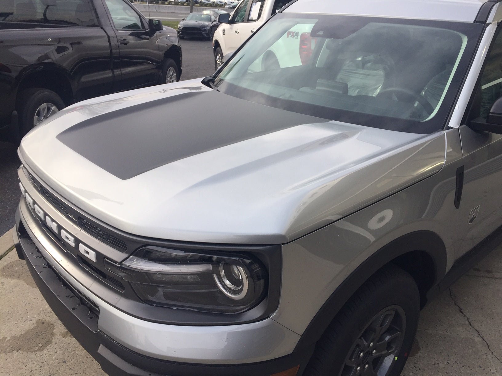 Hood Decal Cover for 2021 - 2025 Ford Bronco Sport - Speedlogix