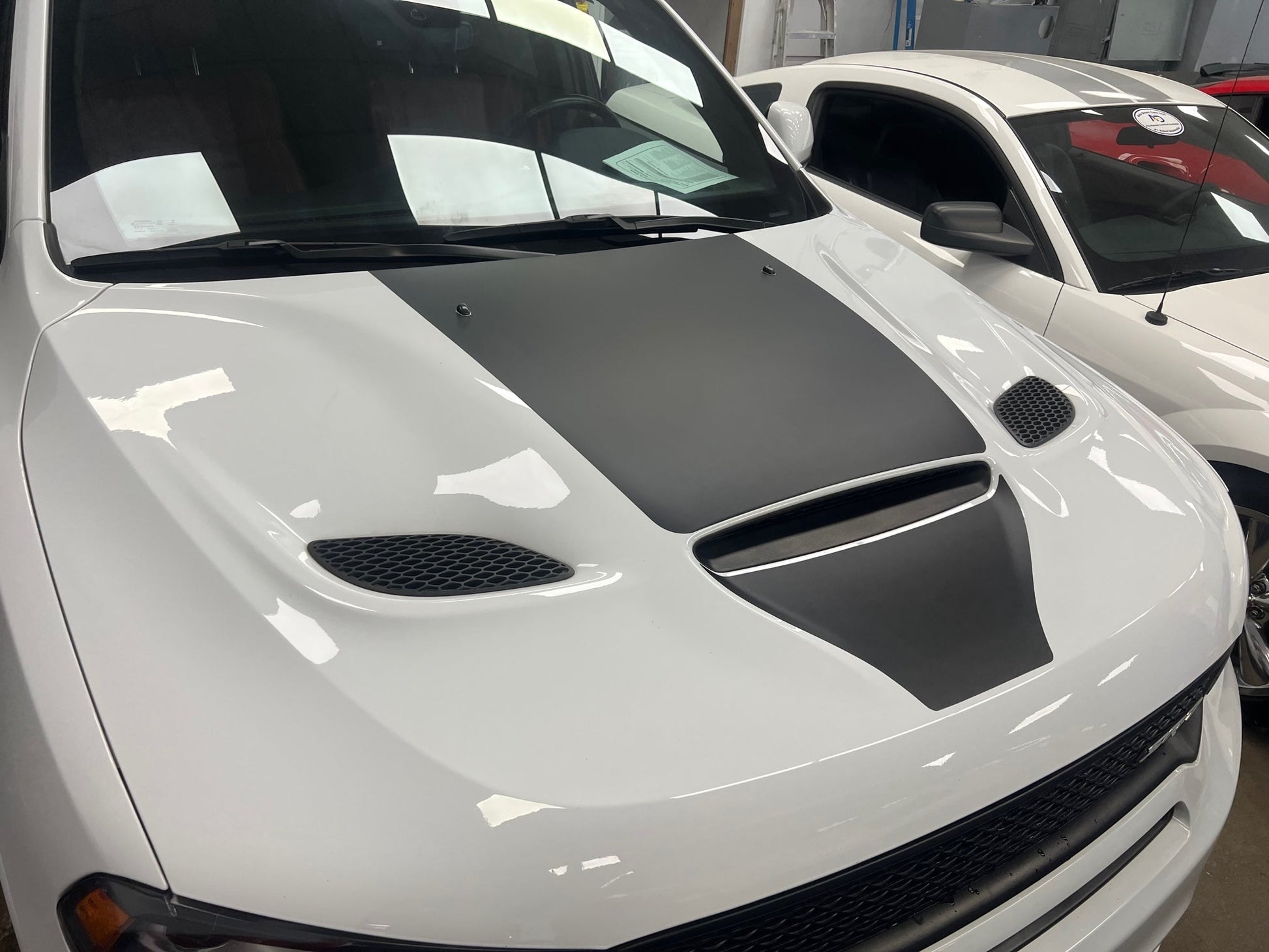 Hood Decal for 2021 - 2024 Dodge Durango SRT - Speedlogix