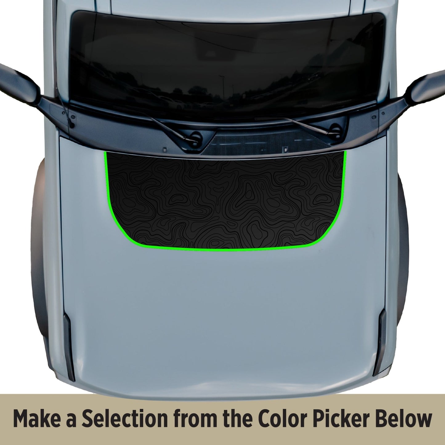 Hood Graphic for Ford Bronco - Speedlogix