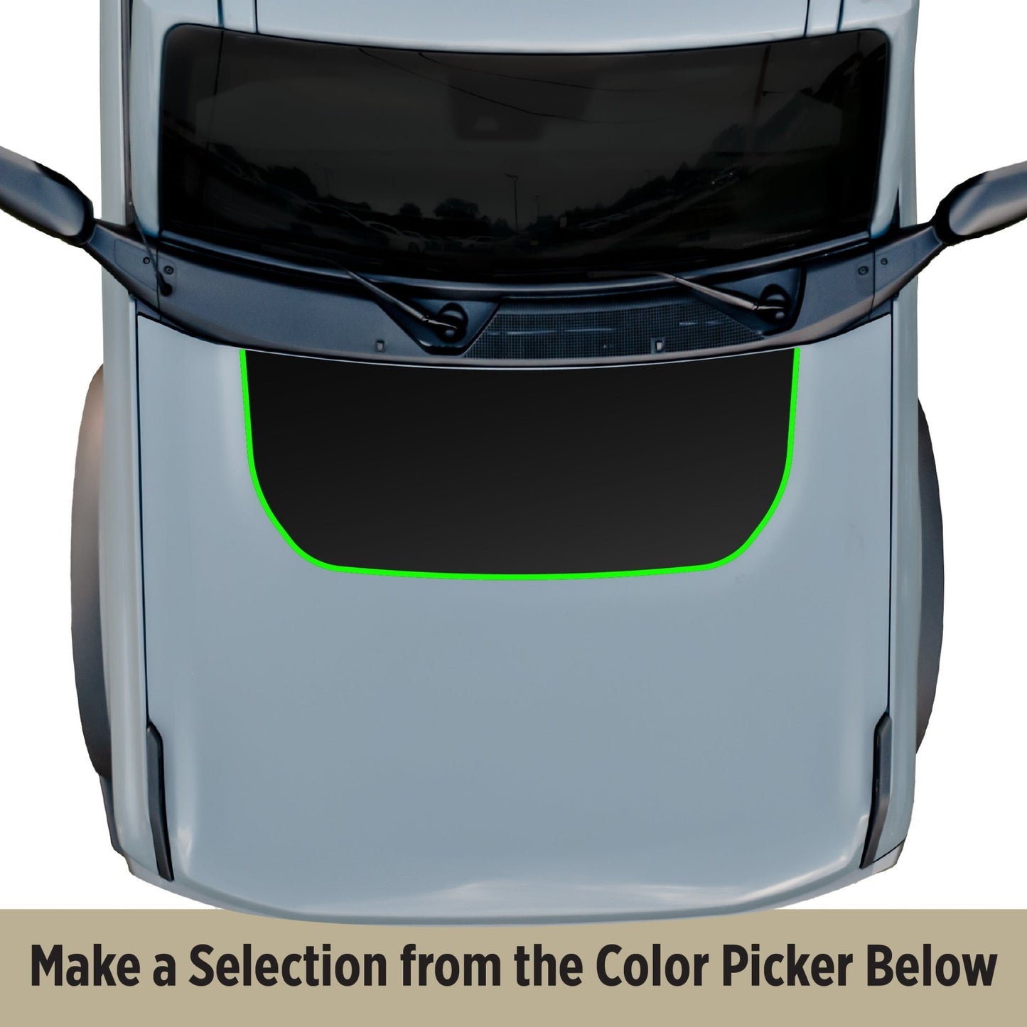 Hood Graphic for Ford Bronco - Speedlogix