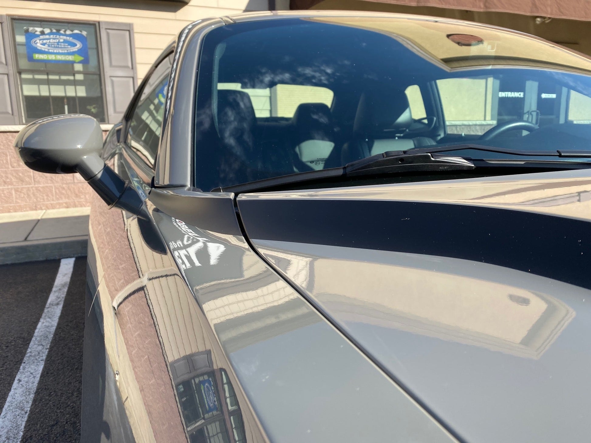 Hood Spear Decals for 2015 - 2024 Dodge Challenger - Speedlogix