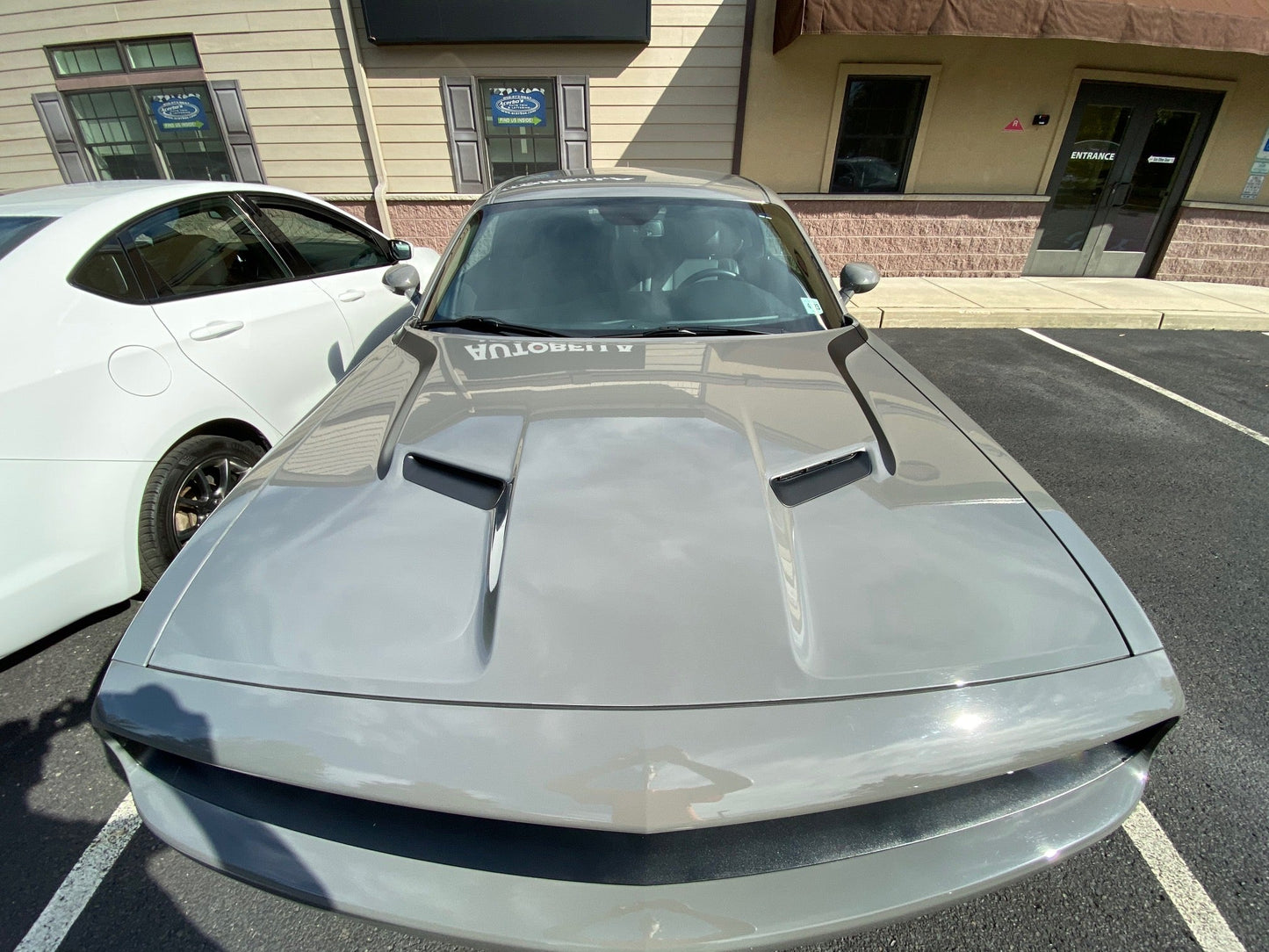 Hood Spear Decals for 2015 - 2024 Dodge Challenger - Speedlogix