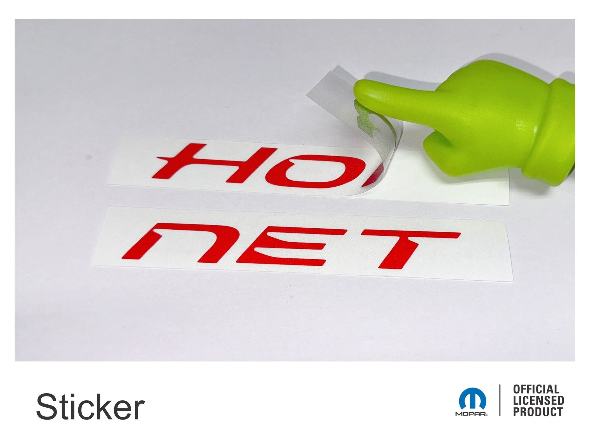 HORNET Emblem Overlay Decal - 2023 - 2024 Dodge Hornet - Speedlogix