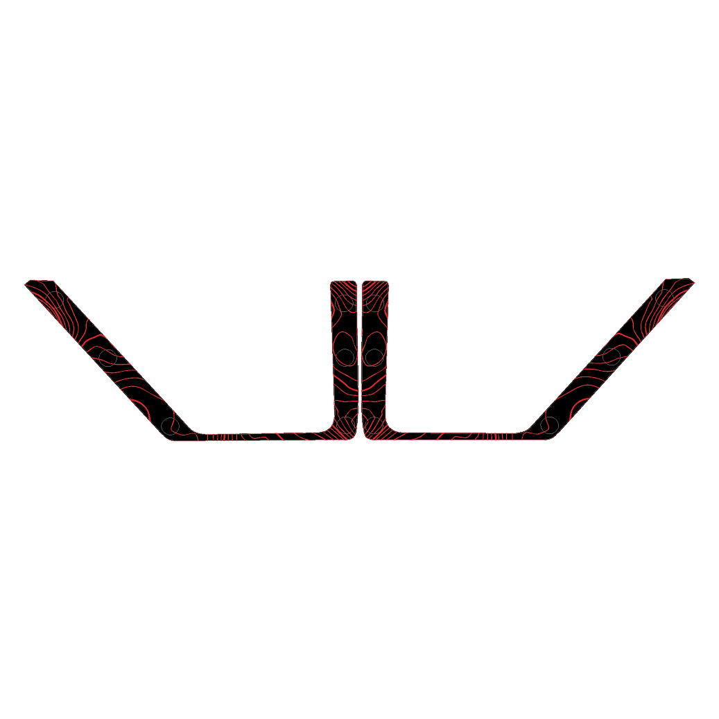 Topo Rear Door Net Trim Overlay Kit (Printed Series) - 2021+ Bronco