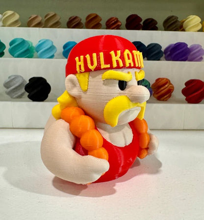 Hulk Hogan Hulkamania Duck - Speedlogix