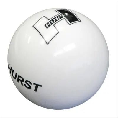 Hurst White Shifter Knob 6 - Speed - Speedlogix