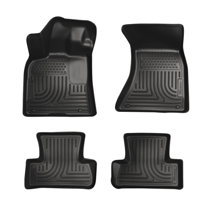 Husky Front/Rear Black Floor Mats 2011 - 2023 Charger - Speedlogix