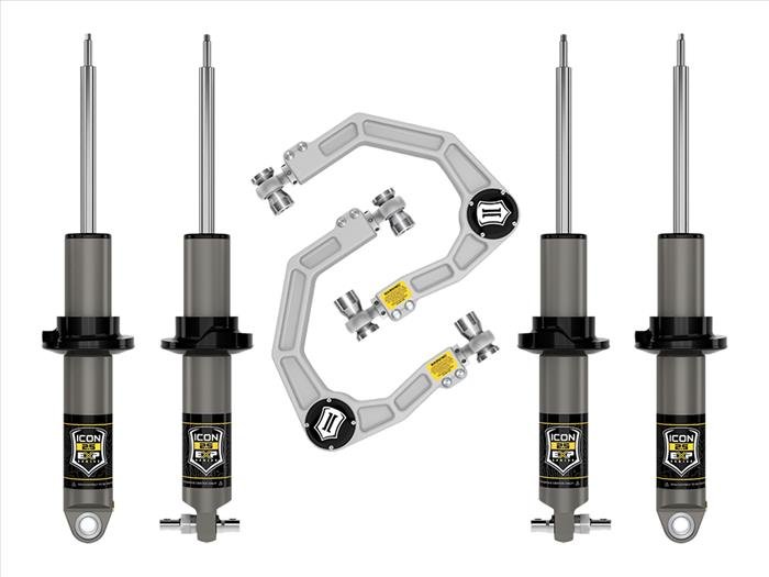 ICON 0 - 2" Lift Stage 2 Suspension System, Billet Arms, 2021 - 2023 Bronco HOSS 2.0 - Speedlogix