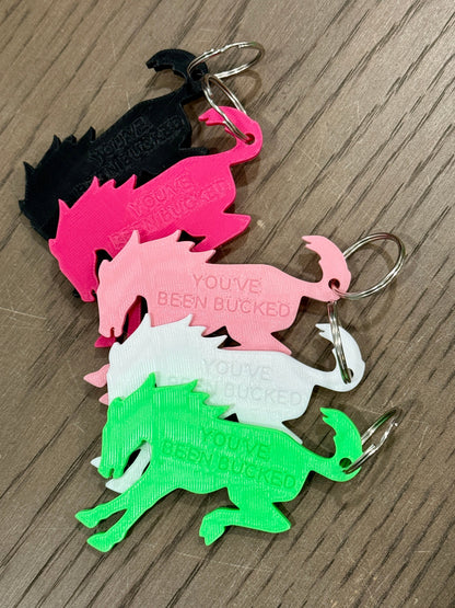 You've Been Bucked - Bucking Bronco Key Chain