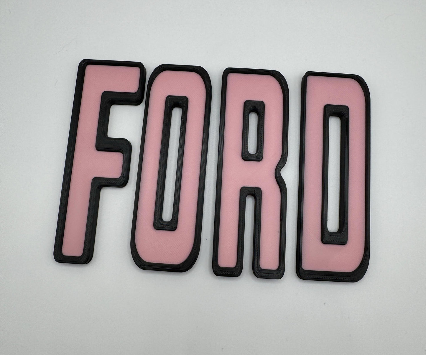 Vintage F-O-R-D Tailgate Letters