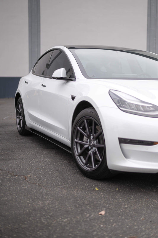 2018 - 2024 Tesla Model 3 V6 Side Skirt Extensions