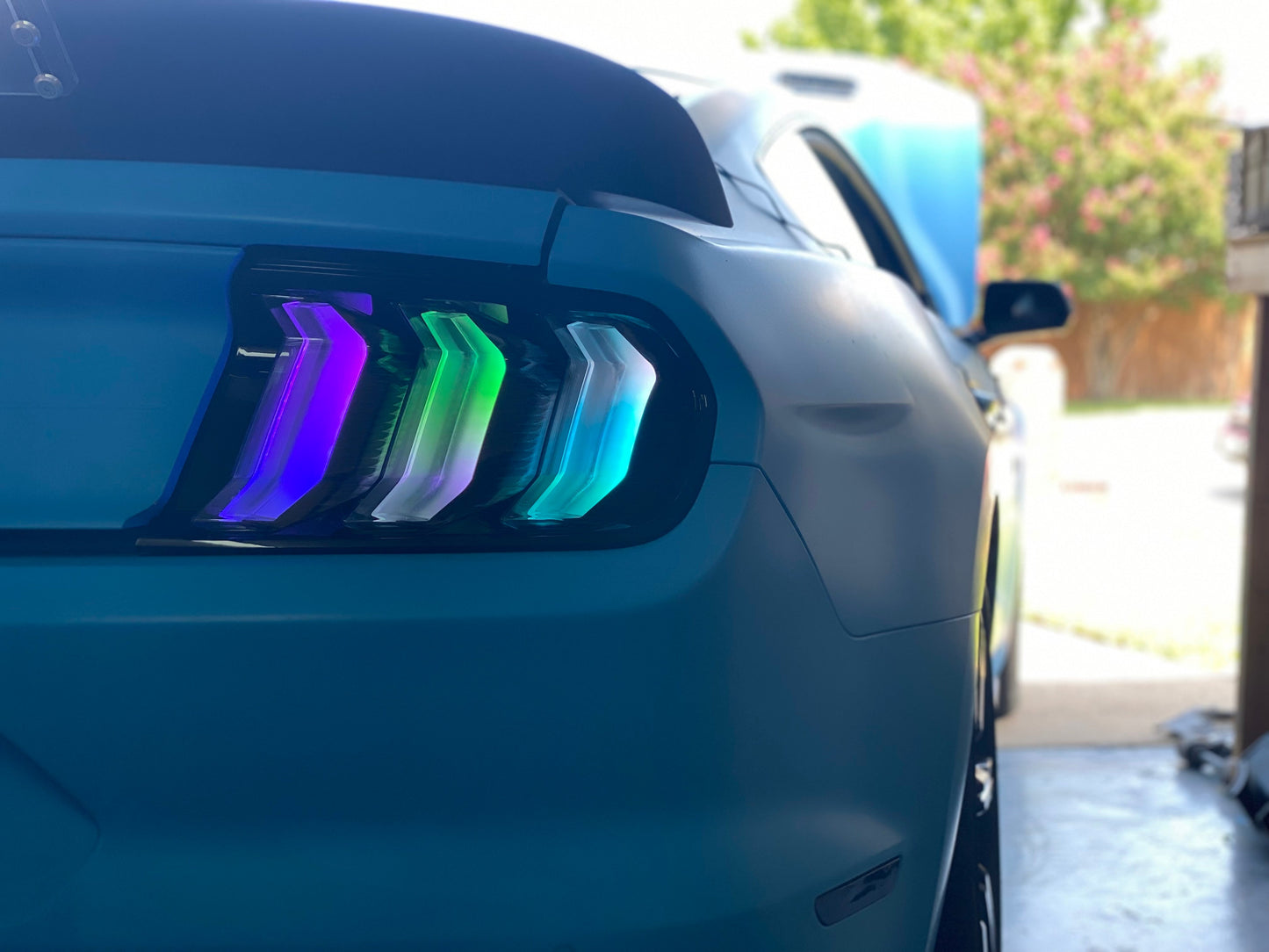 NTXGlow RGB Tail Lights (2015-2023 Ford Mustang)