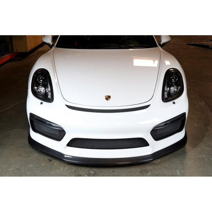 Porsche 981 Cayman GT4 Carbon Fiber Front Airdam/ Lip 2015-2016