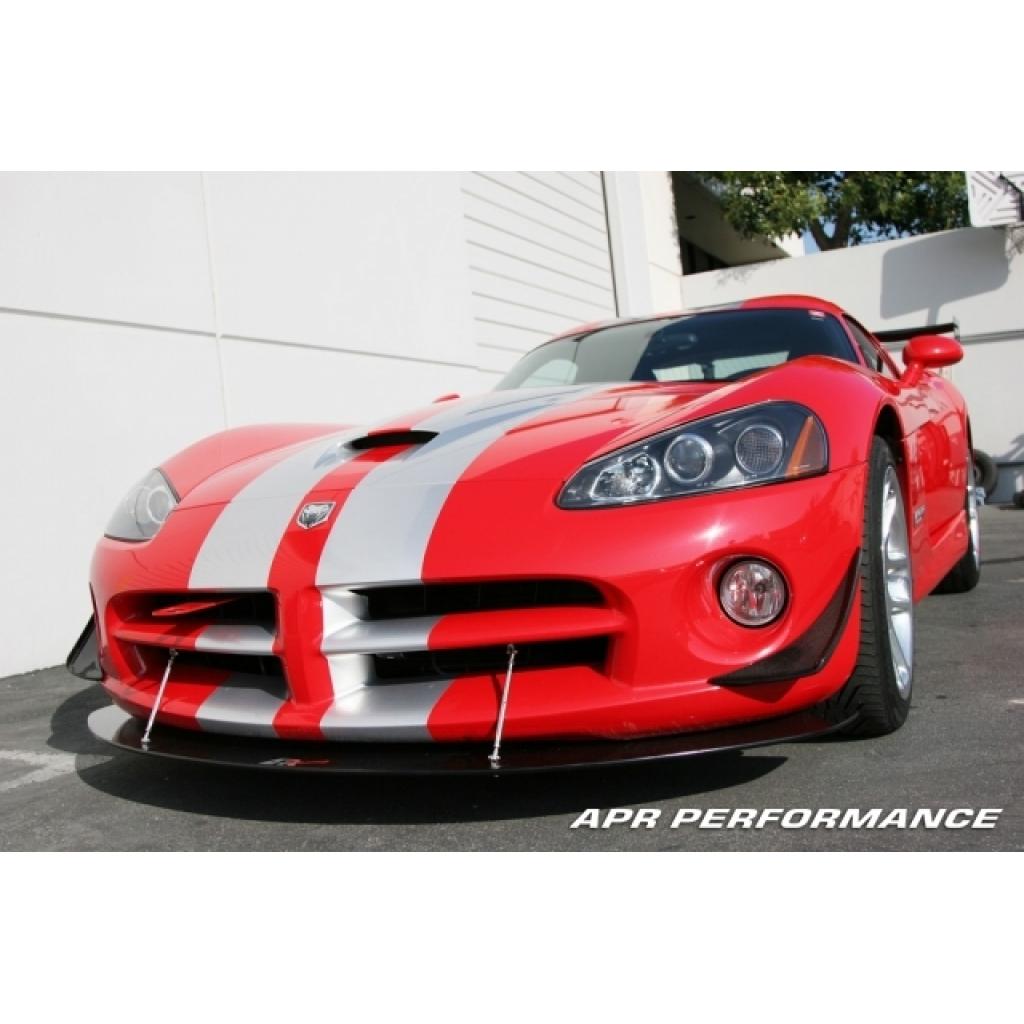 Carbon Fiber Front Bumper Canards - Dodge Viper SRT-10 2003-2010 (coupe / convertible)