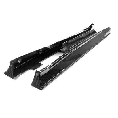 Carbon Fiber Nissan GTR R35 Side Rocker Extensions/ Side Skirt 2017-2022