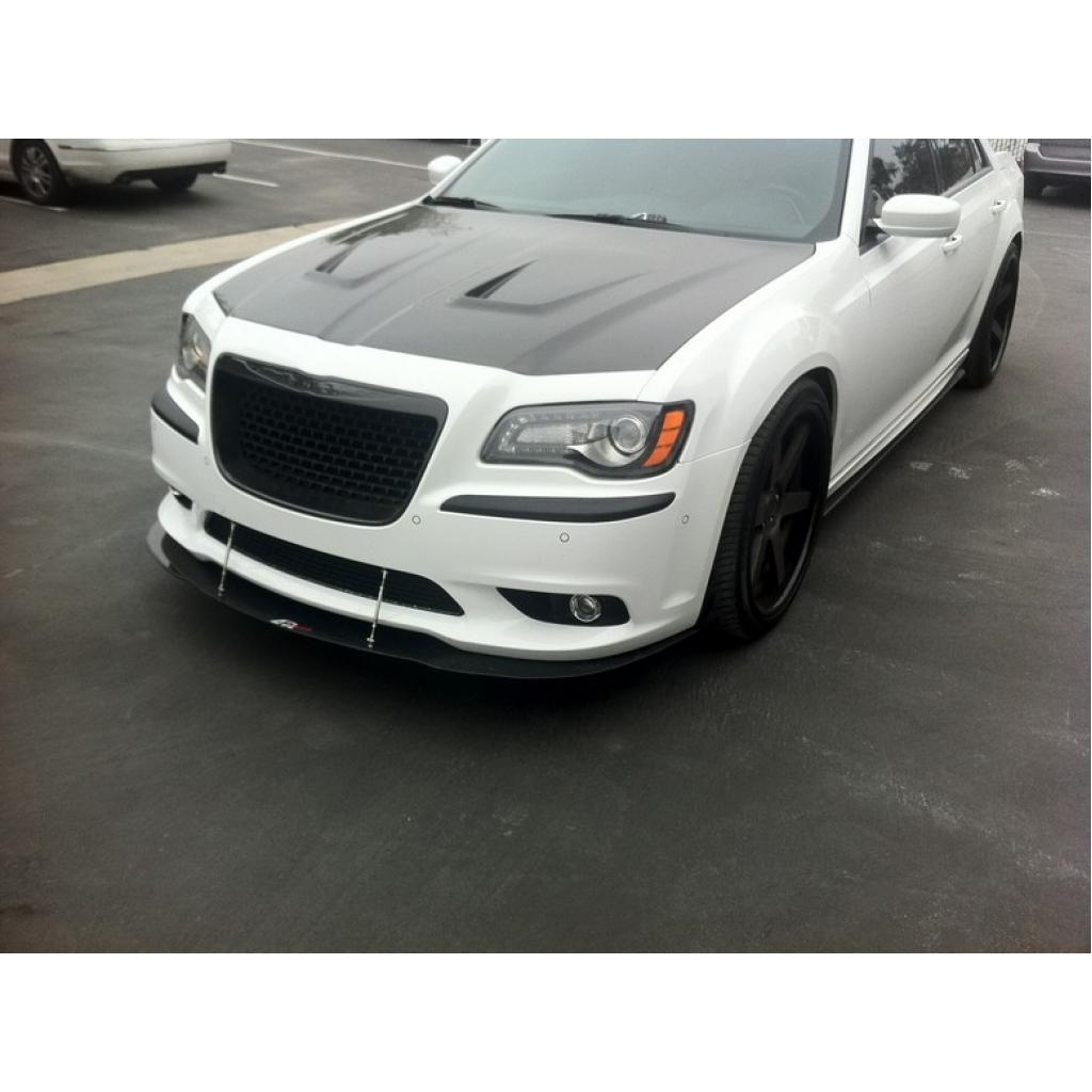 Chrysler 300C SRT8 Carbon Fiber Front Wind Splitter 2011-2023