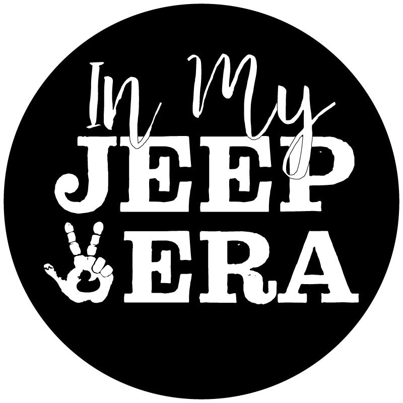 In My Jeep Era Duck & Jeep Wave Spare Tire Cover - Speedlogix