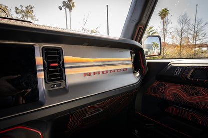 Infinity Landscape 3 Piece Dash Kit (Printed Series) - 2021+ Bronco - Speedlogix