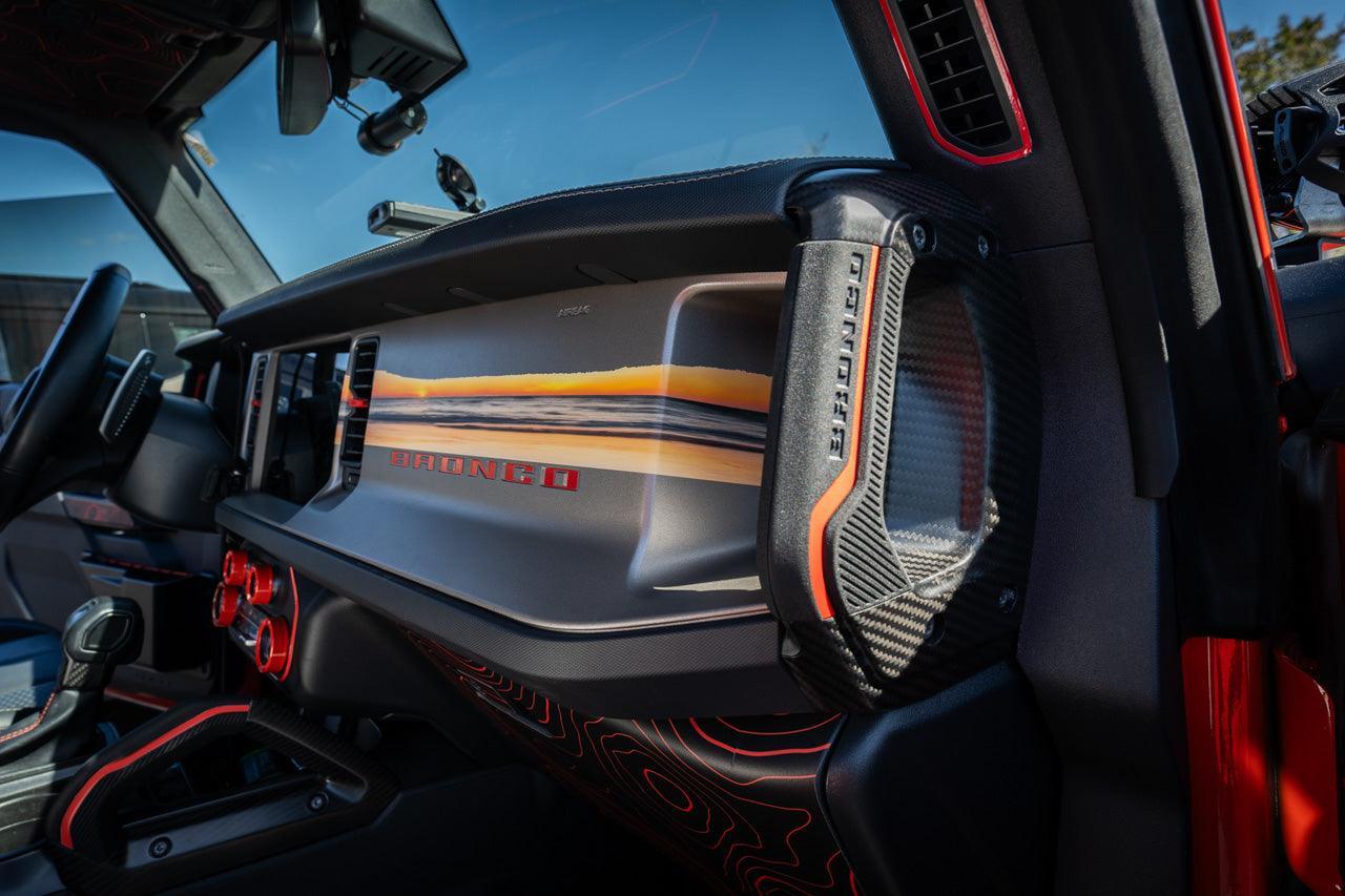 Infinity Landscape 3 Piece Dash Kit (Printed Series) - 2021+ Bronco - Speedlogix