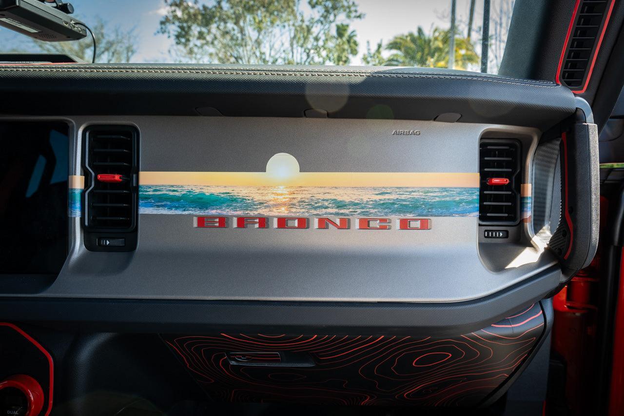 Infinity Landscape 3 Piece Dash Kit (Printed Series) - 2021+ Bronco - Speedlogix