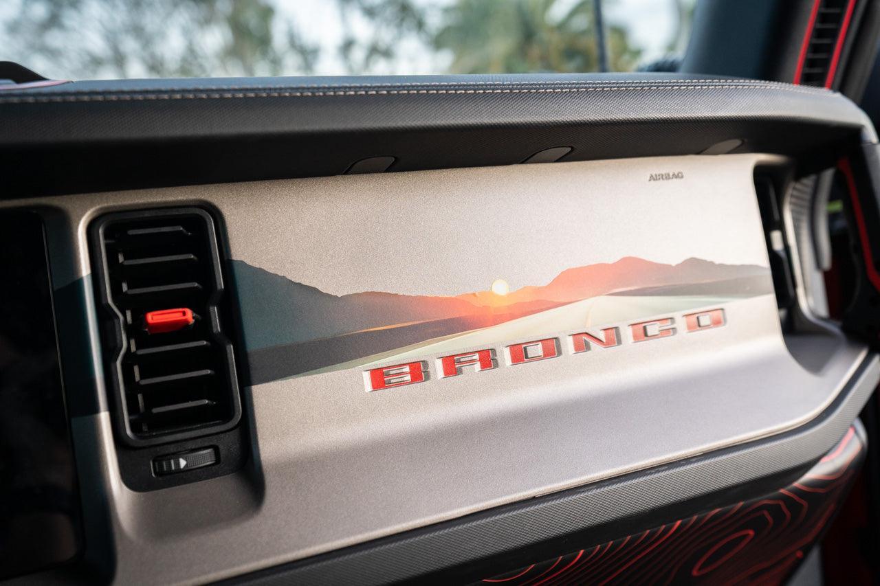 Infinity Landscape 3 Piece Dash Kit (Printed Series) - 2021+ Bronco - Speedlogix