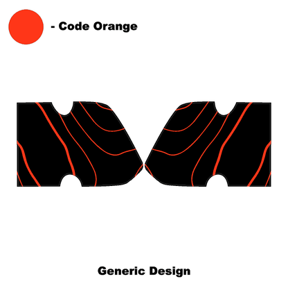 Interior Door Cup Protector Kit - 2021+ Bronco - Speedlogix