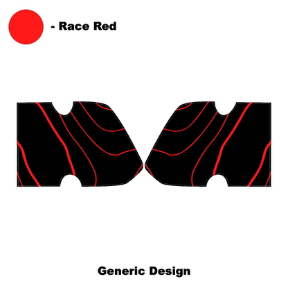 Interior Door Cup Protector Kit - 2021+ Bronco - Speedlogix