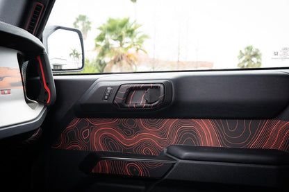 Interior Door Cup Protector Kit - 2021+ Bronco - Speedlogix